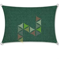   2 x 3 m - es napvitorla [PRE 950 HDPE - Dark green (950 180)]