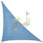 2,5 x 2,5 x 3,5 m - es napvitorla [PRE 950 HDPE - Ocean blue (950 080)]
