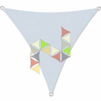 2,5 x 3 x 3,5 m - es napvitorla [Standard PRO HDPE - Fehér]