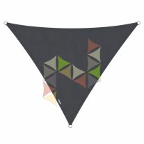   3 x 3,5 x 4 m - es napvitorla [Standard MAX HDPE - Grafit szürke]