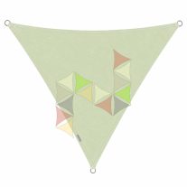   3 x 3,5 x 4 m - es napvitorla [Standard PRO HDPE - Moonstone Green]