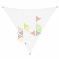 3 x 3,5 x 4 m - es napvitorla [Standard PRO HDPE - Fehér]