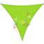 3,6 x 3,6 x 3,6 m - es napvitorla [PRE 950 HDPE - Lime (950 130)]