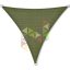 3,6 x 3,6 x 3,6 m - es napvitorla [Standard MAX HDPE - Oliva]