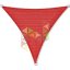 3,8 x 3,8 x 3,8 m - es napvitorla [PRE 950 HDPE - Red (950 060)]
