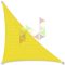 4 x 4 x 5,6 m - es napvitorla [PRE 950 HDPE - Sunshine yellow (950 040)]