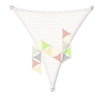   4,5 x 4 x 4 m - es napvitorla [PRE 950 HDPE - Fehér (950 010)]