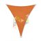 4,5 x 4 x 4 m - es napvitorla [PRE 950 HDPE - Sunset orange (950 050)]