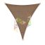 4,5 x 4 x 4 m - es napvitorla [PRE 950 HDPE - Mocca (950 100)]