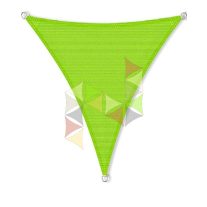   4,5 x 4 x 4 m - es napvitorla [PRE 950 HDPE - Lime (950 130)]