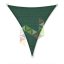 4,5 x 4 x 4 m - es napvitorla [PRE 950 HDPE - Dark green (950 180)]