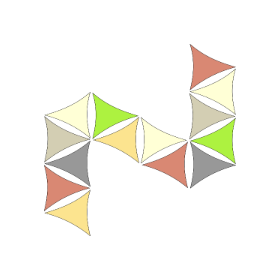   4/5 x 4 m - es napvitorla [PRE 950 HDPE - Dark green (950 180)]