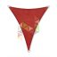 4 x 5 x 5 m - es napvitorla [PRE 950 HDPE - Red (950 060)]
