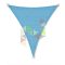 4 x 5 x 5 m - es napvitorla [PRE 950 HDPE - Ocean blue (950 080)]