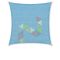4 x 4 m - es napvitorla [PRE 950 HDPE - Ocean blue (950 080)]