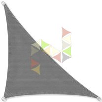   5 x 5 x 7,1 m - es napvitorla [Standard MAX HDPE - Grafit szürke]
