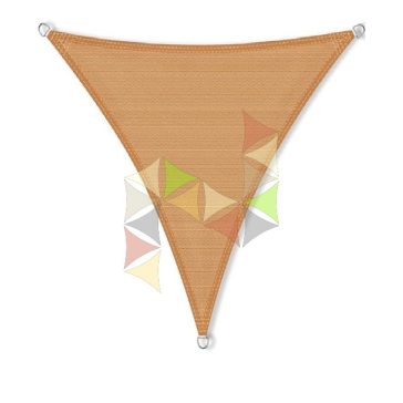 5 x 7 x 7 m - es napvitorla [Standard HDPE - Homok]