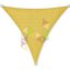 5,9 x 5,9 x 5,9 m - es napvitorla [PRE 950 HDPE - Sunshine yellow (950 040)]