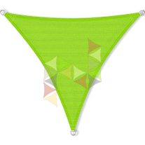 5 x 5 x 5 m - es napvitorla [Standard MAX HDPE - Lime]