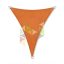 6 x 5 x 5 m - es napvitorla [PRE 950 HDPE - Sunset orange (950 050)]