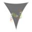 6 x 5 x 5 m - es napvitorla [PRE 950 HDPE - Antracit (950 120)]