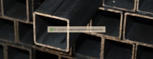 Szerkezeti vas zártszelvény (60 x 60 x 3 mm) + Porfestés