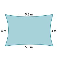 4 x 5,5 m