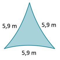 5,9 x 5,9 x 5,9 m