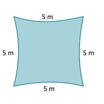 5 x 5 m