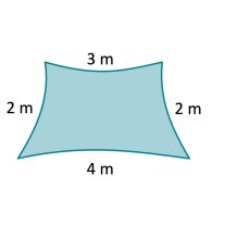 3/4 x 2 m