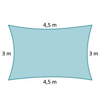 3 x 4,5 m