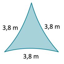 3,8 x 3,8 x 3,8 m