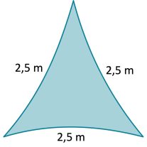 2,5 x 2,5 x 2,5 m
