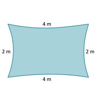 2 x 4 m