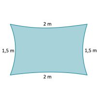 1,5 x 2 m