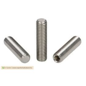 Lapos végű belső kulcsnyílású hernyócsavar