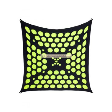 PSY napvitorla - 3D Neon Space Dots [3 x 3 m]